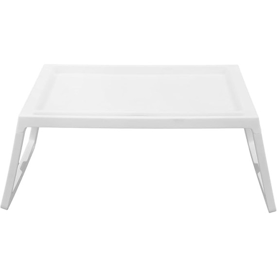 8-Piece Lap Desks, Foldable Laptop Desk with Legs,Breakfast in Bed Tray Folding Table Plastic Lap Trays for Eating on Bed Sofa Laptops Sleepover Party Kids Adult