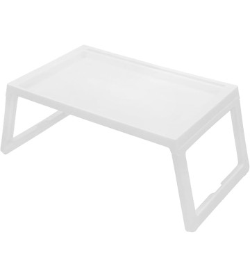 8 Pcs Lap Desk Kids, Lap Desks Lap Tray, Breakfast in Bed Trays for Eating, Lap Trays for Eating on Couch, Kids Eating Table, Lap Desk Tray for Writing Eating Game Classroom (White-Foldable, 8 Pcs)